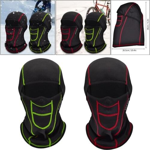 Ski Mask Balaclava for Cold Weather, Windproof Neck Warmer Gaiter Cycling