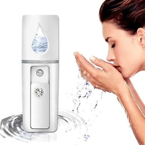 Nano Face Steamer Automatic Alcohol Disinfectant Sprayer Humidifier Mist Atomization Moisturizing USB Nebulizer Skin Care