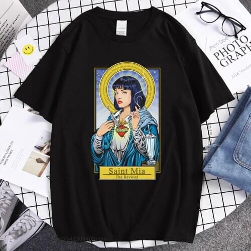 Pulp Fiction Tshirt New Men Fashion Casual Summer O-Neck T Shirt Brand T-Shirt Harajuku Short Sleeve Clothing Shirt