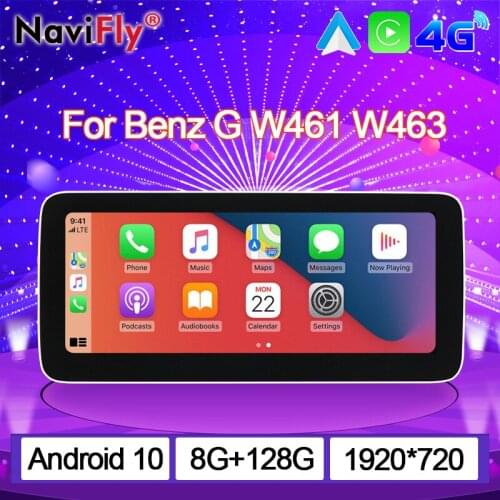 NaviFly Android Car Intelligent System Multimedia Video Player GPS Navigation For Mercedes Benz G Class W461 W463 2011-2017