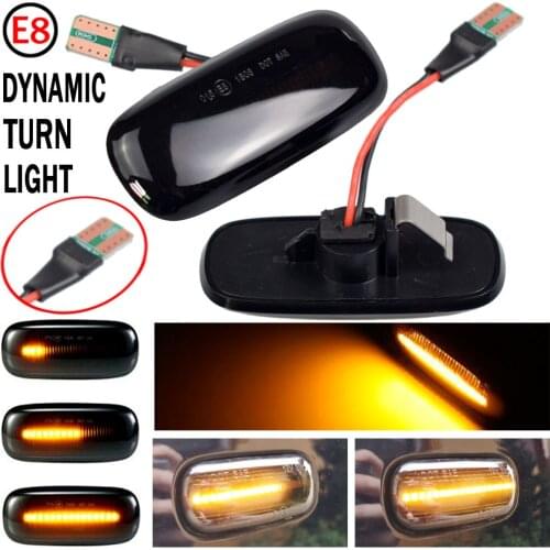 Sequential Flashing LED Turn Signal Side Marker Light For Audi A3 S3 8L 2000-2003 A8 D2 1999-2002 TT 8N 2000-2006 Smart