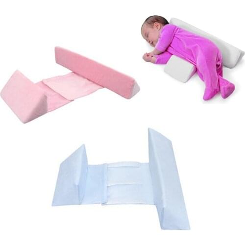 Adjustable Baby Body support Protection shaping pillow Anti-rollover protector pad prevention flat head newborn room Accessories