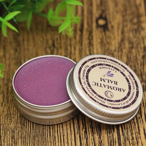Thai Aromatic Lavender Sleep Aid Soothe Help Sleep Cream Balm Essential Oil Insomnia Treatment Relieve Stress Anxiety Cream