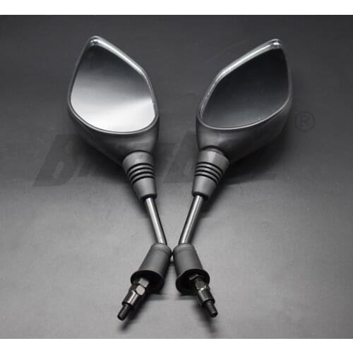 Universal 8mm Motorcycle Mirror Scooter E-Bike Rearview Mirrors 2Pcs/Pair Electromobile Backside Convex Mirror