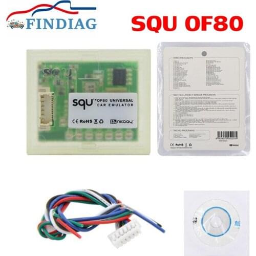 1-20pcs Universal Car Emulator SQU OF80 Include 68 Programs Support IMMO/ Tacho /for Seat Occupancy Sensor For Multi-Cars & ECU