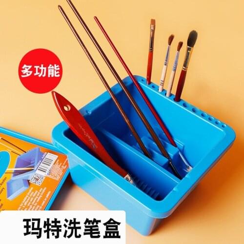 Pen bucket multi function bucket water powder and watercolor pen washing bucket large cross border pen washing bucket