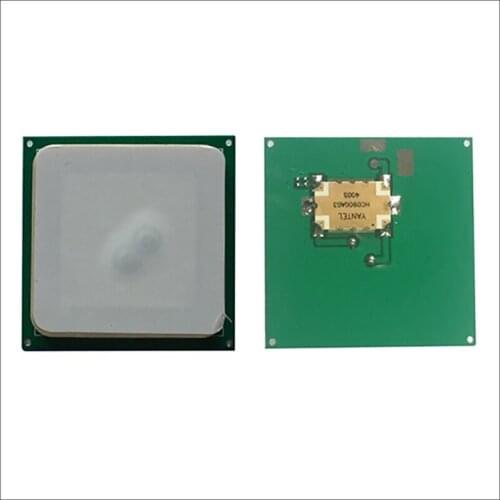 YJT-T0035 uhf 35*35mm 2.5dBi ceramic antenna with MMCX(SMA/TNC/N) connector used for access control