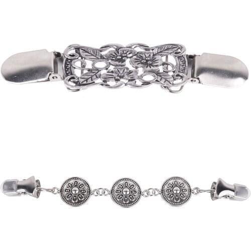 Women Sweater Cardigan Clips Retro Vintage Blouse Shirt Dress Shawl Brooch Clips Accessories Winter Scarf Clasps Duck Clips