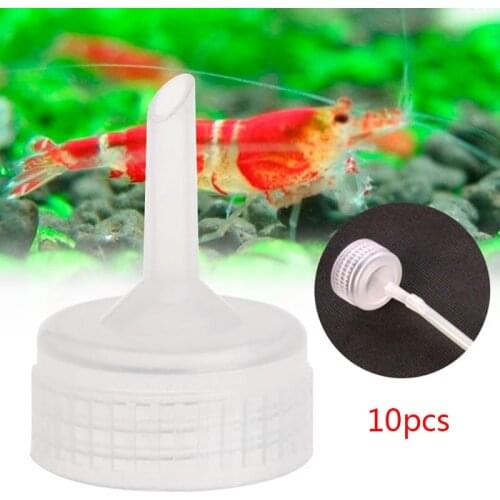 10PCS Aquarium Brine Shrimp Incubator Cap Artemia Hatcher Accessories DIY Bottle System Regulator Valve Kit Pet Supplies