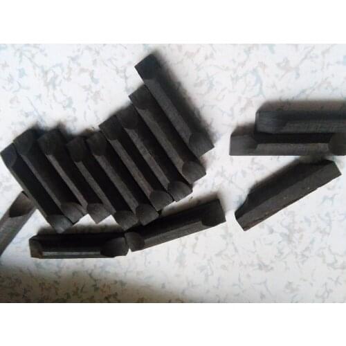 10 PCs Black Ebony Fiddle Saddles Violin parts