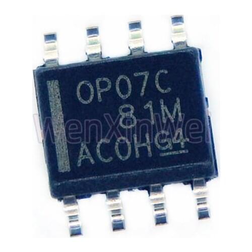 10PCS OP07CDR SOP8 SMD New and Original IC