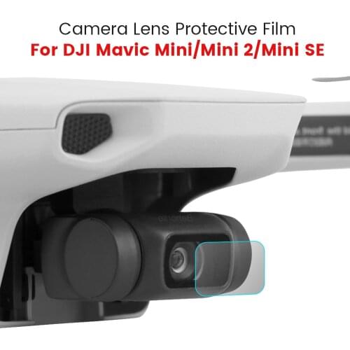 2 Set Camera Lens Protective Film HD Tempered Glass Film Lens Protector for Mavic Mini/DJI Mini 2/Mini SE Accessories