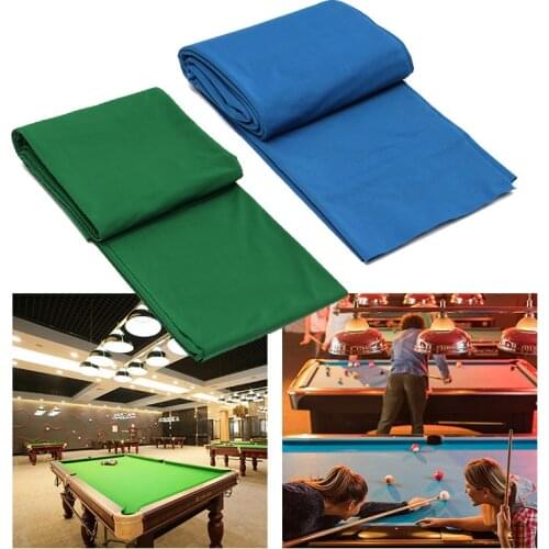 340x145cm Pool Eight Ball Billiard Pool Table Cloth For American Billiards Snooker Accessories Green/Blue