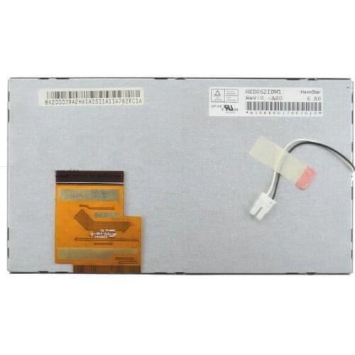 6.2-inch LCD screen with touch screen HSD062IDW1 A01 800*480 60 pin 155*88 MM