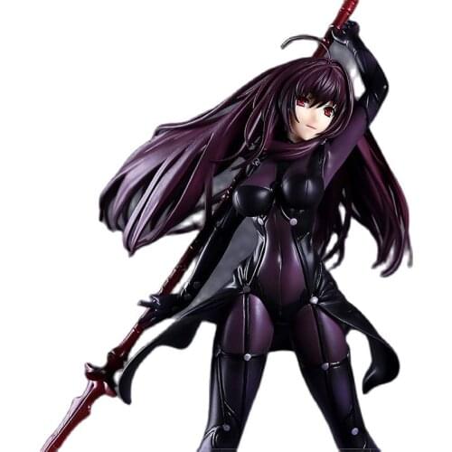 31cm Scáthach PLUM Fate Grand Order Lancer Tight sexy dress Model Toys Action Figure FGO PVC Childrens New Year Gift