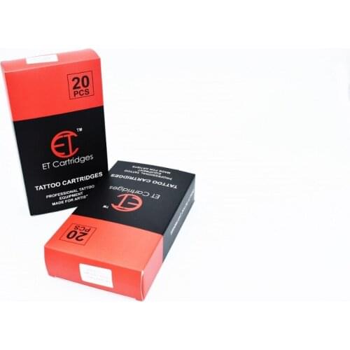 ET Cartridges Disposable Tattoo Needles M1C Curved Magnum Professional Tattooing Makeup Equipment 1209RM