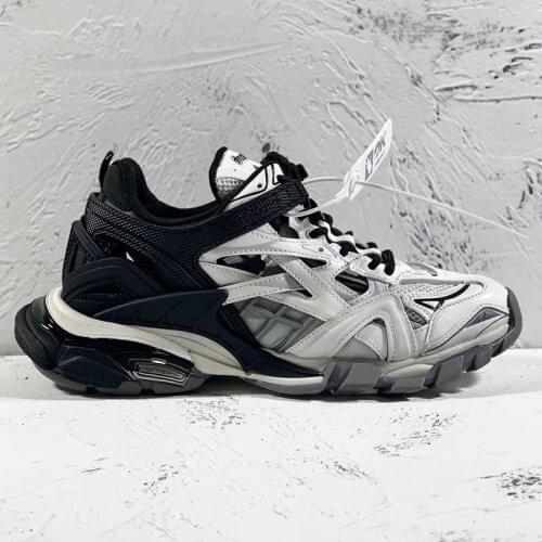 SS21 new style track 2.0 shoes in mesh and nylon non leather sneakers women men casual sneakers dynamic sole design all colors