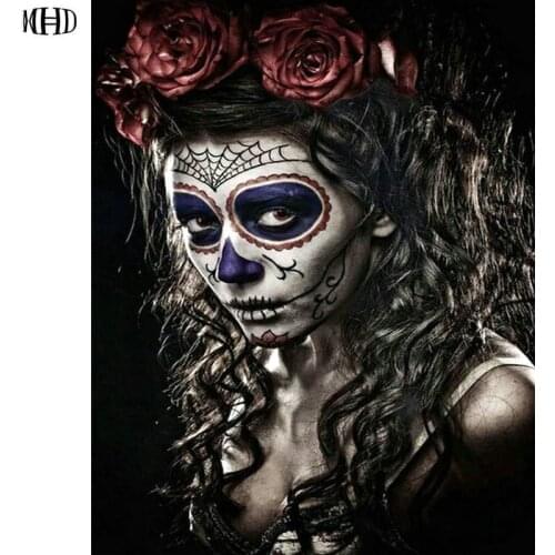 MHD Diamond Embroidered Beauty 5D Diamond Cross Stitch Crystal Diamond Mosaic Decoration Diy square / round home decor