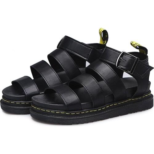 2021 Summer New Womens Roman Sandals Fashionable And Comfortable Open-Toed Beach Shoes Womens Thick-Soled Fish Mouth Sandals