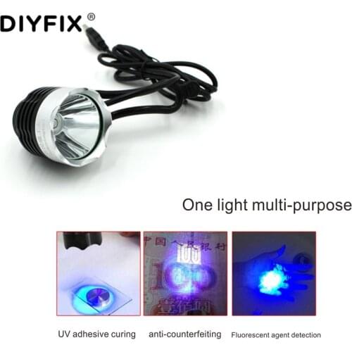 Sunshine SS-014 Portable UV Lamp Green Oil Fast Curing Lamp Phone LCD Screen PCB Chip Repair Tool Anti-counterfeiting Detector