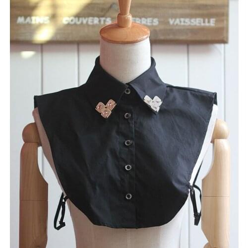 Simple stylish fake collar shirts Ladies Accessories Korean fake collar Fashion jewelry Fake collar necklace fake collar shirt