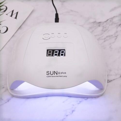 SUNX Plus UV LED Nail Lamp Manicure Nail Dryer For All Nail Gel Polish Ice Lamp With LCD Display For Professional Nail Art Tool