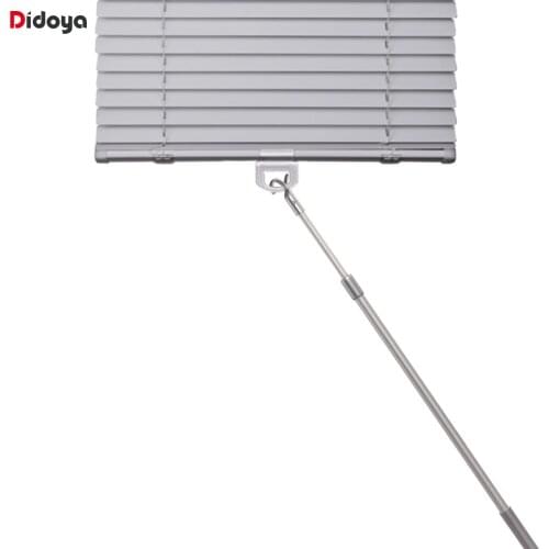 Draw Rod For Cordless Zebra Blinds Premium Quality Easy To Pull The Shades Down and Up Telescopic 13in To 24in