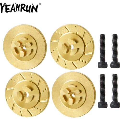 YEAHRUN 4PCS Kyosho Hex Hub Adapters Widened Counterweight Adapter for 1:18 Kyosho Jimny Upgrade Accessories