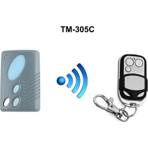 For TM-305C garage door replacement remote control gate remote