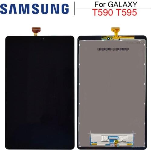 10.1" LCD For Samsung Galaxy Tab A2 T590 T595 Display Screen SM-T590 SM-T595 Touch Digitizer Sensor Matrix Assembly Replacement