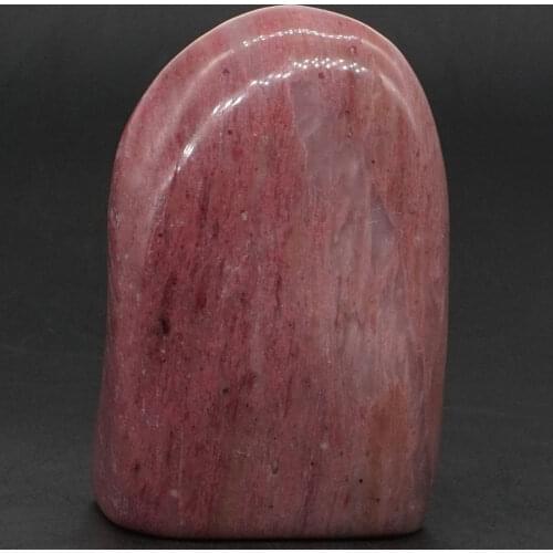168g Natural Pink Rhodonite Palm Stone Raw Materials Specimen Crystal Reiki Healing Rock Stone Craft Home Decor 23