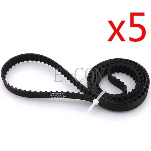 5pcs 400XL Timing Belt L039 200teeth Width 0.39inch(10mm) XL Positive Drive Pulley for CNC Stepper Motor and Engraving Machine