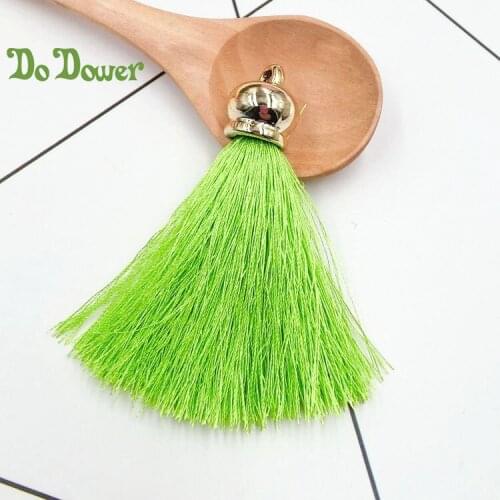 5pc/lot Velvet Rivets Tassel Key chain diy Cellphone Straps Accessories/charms/pendant for Trim/Lanyard Tassels diy accessories