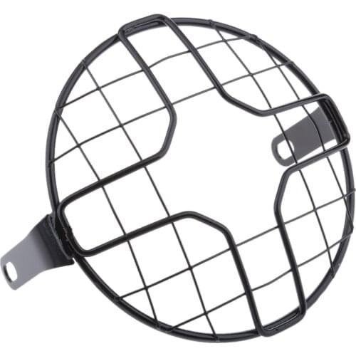 7-inch Headlight Mesh Grill Guard Motorcycle Headlamp Light Cover