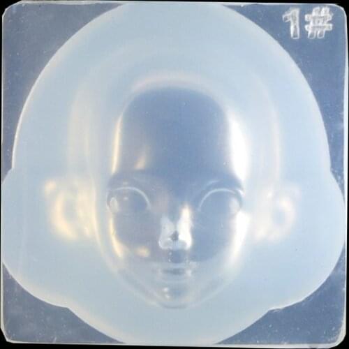 Human Face 3D Doll Epoxy Resin Mold Aromatherapy Plaster Silicone Mould DIY Crafts Ornaments Decoration Casting Tool