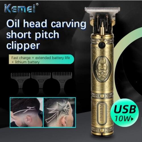 Electric Hair Clippers USB Rechargeable Professional Hair Trimmers Machine Beard Shaver Hair Cut Razors