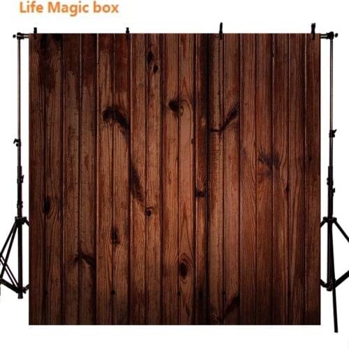 Backdrops Vinilo Madera Primary Color Vertical Wooden Plank Foto-322