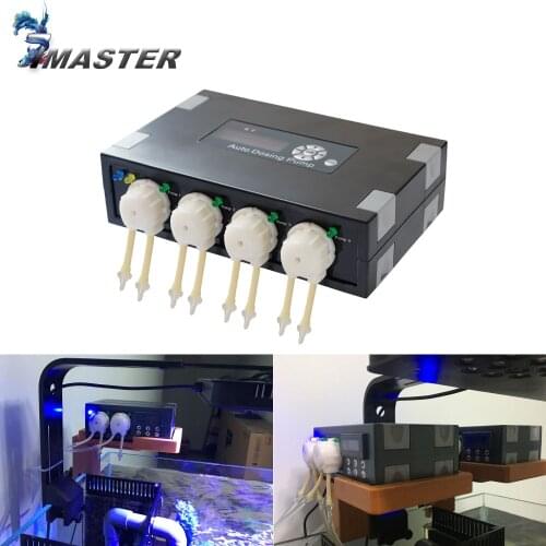 JEBAO DP2 DP3 DP4 DP-3S DP-4S Coral Cylinder Automatic Titration Pump Peristaltic Pump Auto Dosing Pump Timing added