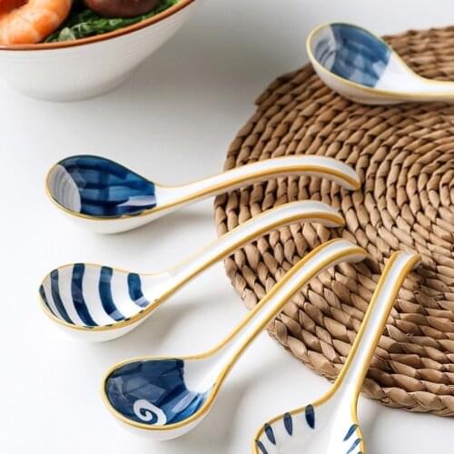 KAKOMILA Ceramic Spoons