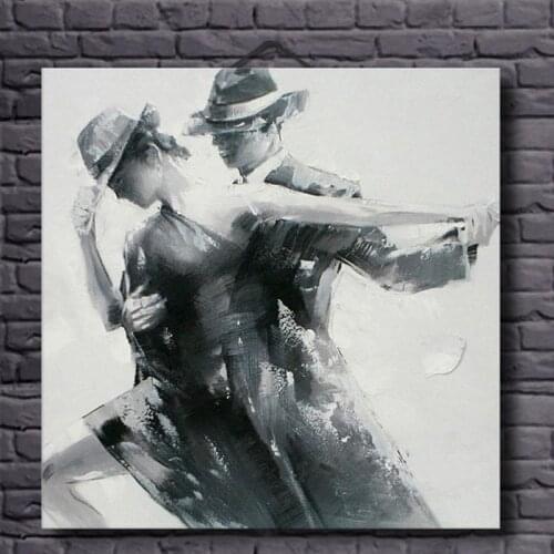 Figure Canvas Painting Wall Pictures for Living Room Decoration Hand Painted Oil Painting Wall Art Unframed Cuadros Decoracion