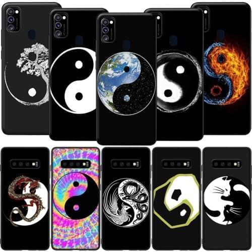 GX258 Yin Yang Chinese Case for Samsung A6 A7 A8 Plus A9 A10 A20 A30 A40 A50 A60 A70 A01 EU A11 A21S A31 A41