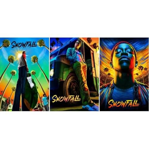 Snowfall Season 1 2 3 Collector Art Film Print Silk Poster Home Wall Decor 24x36inch