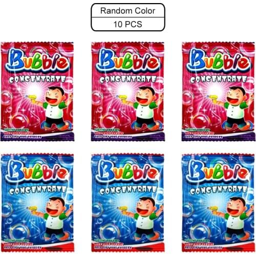 10ML Bubble Concentrate Nontoxic Bubble Concentrated Liquid Toy For Child Kids Outdoor Blowing Bubbles Toys Intensely