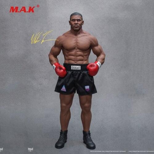 1/4 Scale Box Champion Mike Statue WIth Gold Belt For Fans Gifts