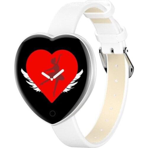 T52 Fashion Watch Women Weather Forecast Heart-shaped Smart Watch Call Reminder Blood Pressure Monitor Sport Ladies Smart Watch
