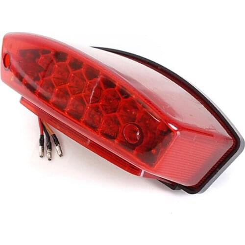 Motorcycle Tail Lights MotorbikeTaillight Rear Warning Light Safety Signal Lamp Car Styling