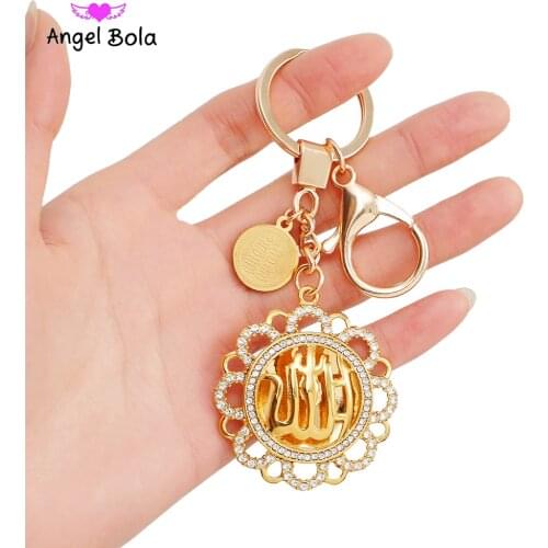 Never Faded Turks Key Chains for Women,Gold Color Turkey Keychain Jewelry Middle Eastern Arab Key Ring Item Free Shipping