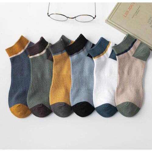 3 Pairs Of The Batch Mens Socks Summer Thin Breathable Cotton Spring Or Summer Short Tube Low Tops Mens Sports Socks