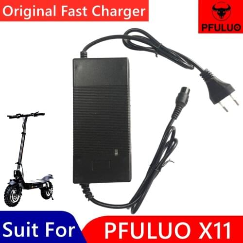 Original Fast Charger For PFULUO X-11 KickScooter Smart Electric Scooter Foldable Skateboard Hoverboard Power Supply Parts