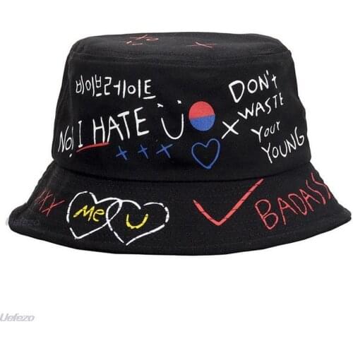 2021 Summer Bucket Hats Women Mens Panama Hat Double-sided Wear Fishing Hat Fisherman Cap for Boys/Girls Bob Femme Gorro